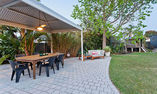 rénovation de terrasse filet de camouflage