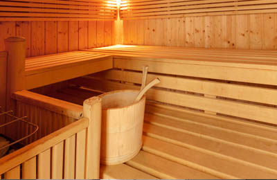 installation sauna